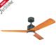 Smart Home 52 Bedroom Ceiling Fan Light With Strong Wind 3 Color Light