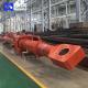 Hydraulic Cylinder For Flat Gate Of Dam With Oil Pipeline And Manifold