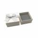 Gathe Custom White Cardboard Jewelry Boxes For Ring Bracelet Earring Necklace AZBH004