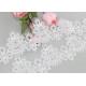 6cm Width Water Soluble Lace Polyester Lace For Clothing Azo Free