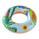 Inflatable water swim ring with two handle,customized cartoon printing colors