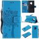 Samsung S9 Wallet Flip Leather Case Cover with Lucky Tree Embossed