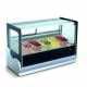 R134A Refrigerant Countertop Display Chiller With Back Sliding Door