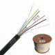 8x0.22mm2 2x0.5mm2 Composite Security Cable with Bare Copper Wire Core by ExactCables