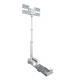Telescoping Outdoor Light Tower 2200mm Pole 4 Led Light Tower