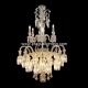 24 Light Designer Crystal Lamp Baccarat style Cristal Chandelier Light for Restaurant decoration