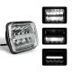 Square Car LED Headlights 5x7 Inch Sealed Beam H / Low Beam with Parking Light 3900lm