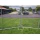 free standing Galvanized 2.4x2.1m Temp Construction Fence