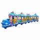 Kids Trackless Tourist Train Rides 220v 50hz 14 Riders 8.5m * 2.3m Size