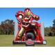 Iron Man Bouncer Inflatable Jumping Bouncy Castle Red Bounce House For Kids Party