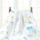 Anti Bacterial Baby Nursing Blanket Multi Purpose Uses Eco Printing