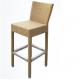 Wicker rattan PE resin bar chair garden resort hotel Bistro Counter Height Chair outdoor bar stools---YS5608