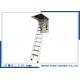 Thickening Titanium Magnesium Alloy ODM Telescopic Loft Ladder