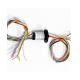 Maintenance-Free Small Size Slip Ring 18 Wires With Power Signal Transmit Flange Mounting