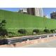 PE PP Fake Grass Wall Outdoor Grass Fence Panels UV Protection