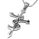 New Fashion Tagor Jewelry 316L Stainless Steel Pendant Necklace TYGN291