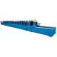11Kw Main Motor Power GCr15 Roller Door Frame Roll Forming Machine Single Chain Drive
