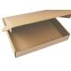 Brown Paper Box , Box Packaging For Textile , Plain Paper Box