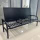 Outdoor Street Steel Advertising Garden Benches