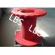 Lifting Winch LBS Grooved Drum Offshore Platform Crane Drum