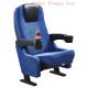 Black PU Headrest Strengh Plastic Cover Theatre Audience Seat Chairs For Hall