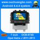 Ouchuangbo Opel Astra J 2011-2013 car multimedia gps android 4.4 OS 1080P 4 core BT canbus