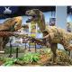 Snowproof Outdoor Life Size Dinosaur Models In Silicon For Park Exhibition
