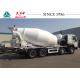RHD 8x4 SINOTRUK HOWO Concrete Mixer Truck For Ready Mix Cement