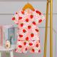 Age 3 Strawberry Summer Pyjama Sets 100cm height 58cm Bust Comfortable Pj Set