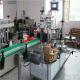 Beverage Bottle Sticker Label Applicator Adheisve Labeling Machine With Double Heads