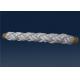 Polypropylene filament double braided rope