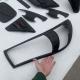 OEM Accept Exterior Body Kits Black ABS Headlight Tail Light