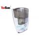 Healthiest Water Filter Pitcher 176°F Max Temperature Removal Chlorine