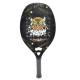 Beach Tennis Racket Carbon Fiber and Firberglass Soft Face Padel Tennis Racquet