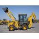 Energy Saving Eco Tractor Backhoe Loader for Piping Builds / Cable Builds / Park Virescence