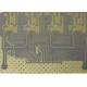 4003 Rogers PCB Yellow Solder Mask , Double sided PCB Aerospace Industries Sample