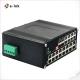 Industrial L2+ 24-Port 10/100/1000T + 4-Port 1000X SFP Managed Ethernet Switch