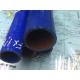 Blue Id 6mm Silicone Braided Hose , High Temperature Silicone Rubber Tubing