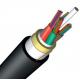48 96 244 Core 100m To 800m ADSS G652D Fiber Optic Cable