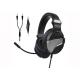 PC Gaming Headphone Stereo Surround With In Line Control Mic-Mute Headset