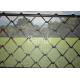 Hot Dip Galvanized Chain Link Mesh Fence 1m - 50m Roll Length High Strength