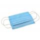 Fluid Resistant Layer  3 Ply Non Woven Face Mask Adjustable Nose Bar Excellent Fltration