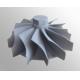 High temperature nickel base alloy turbo wheel vacuum investment casting raw casting machining