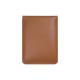 Brown Leather Protective Laptop Bag Sleeves With Magnetic Buckle