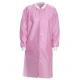 45gsm Disposable Lab Gown , Non Woven Lab Coat With 3 Pockets