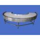 180 Degree Curved Conveyor System Multipurpose Convenient Installation