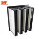 Farming Compact Air Filter MERV 11 High Capacity V Bank Plastic Frame Standard Size