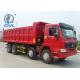 50Ton Heavy Duty Dump Truck 371hp Tipper Truck Container euro II/III Engine Thickness Bottom 10mm Side 8mm