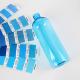 Clear Blue 150ml PET Bottle Preforms For PET Bottles 5oz Silkscreen Print