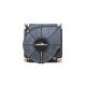 81x81x26mm Higher Power Cooper Skived Heat Sink With Cooling Fan
